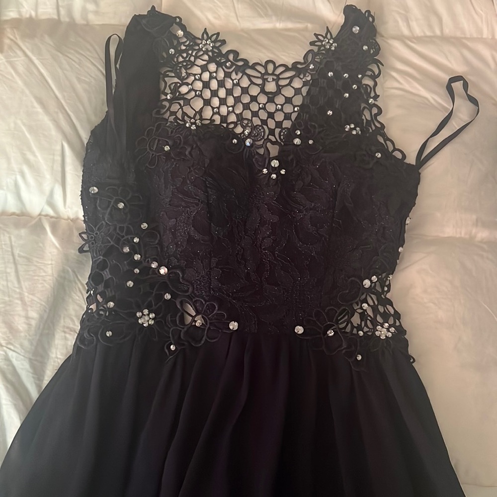 Blue dress